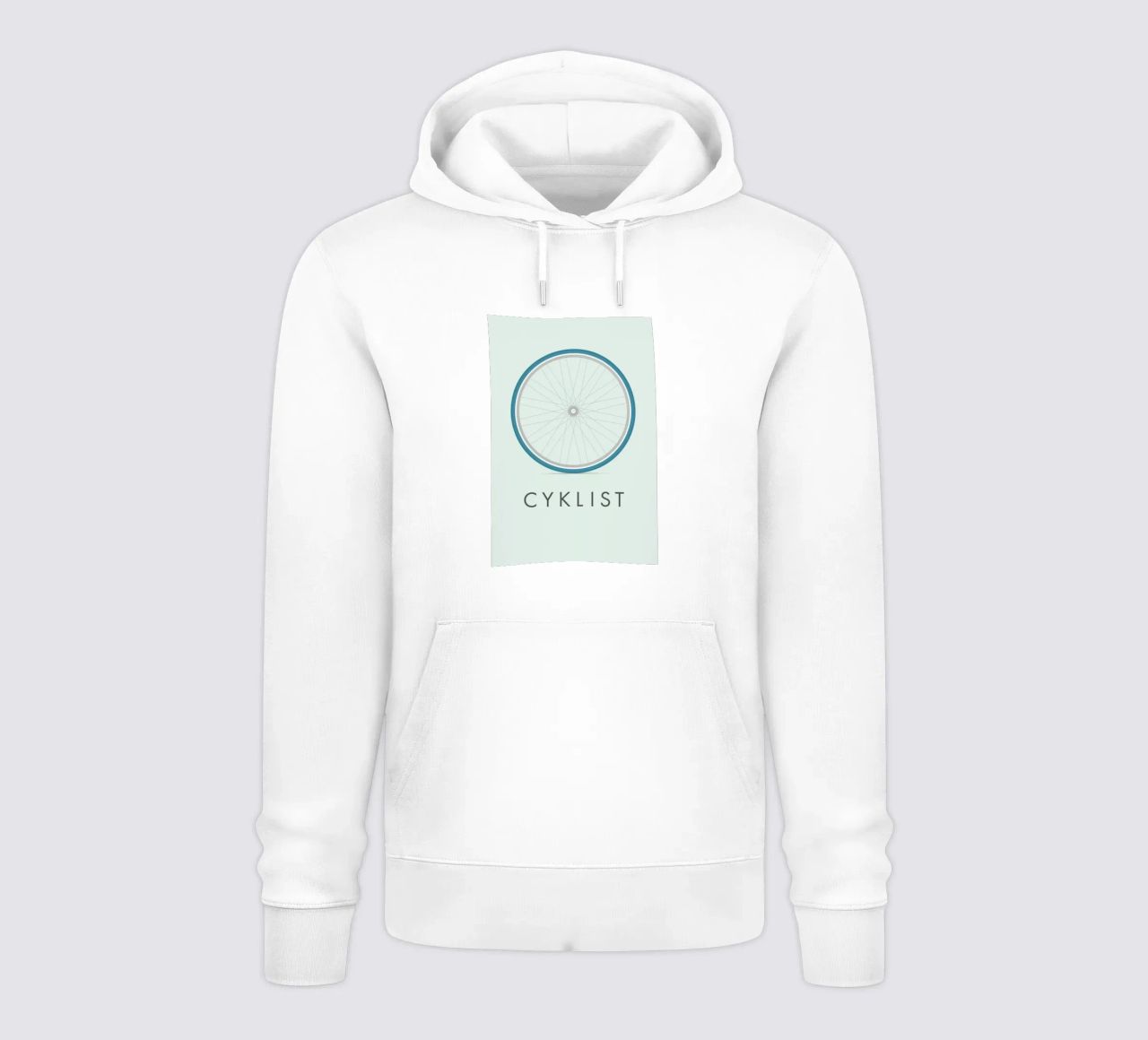 Cyklist felpa con cappuccio da Emerybloom