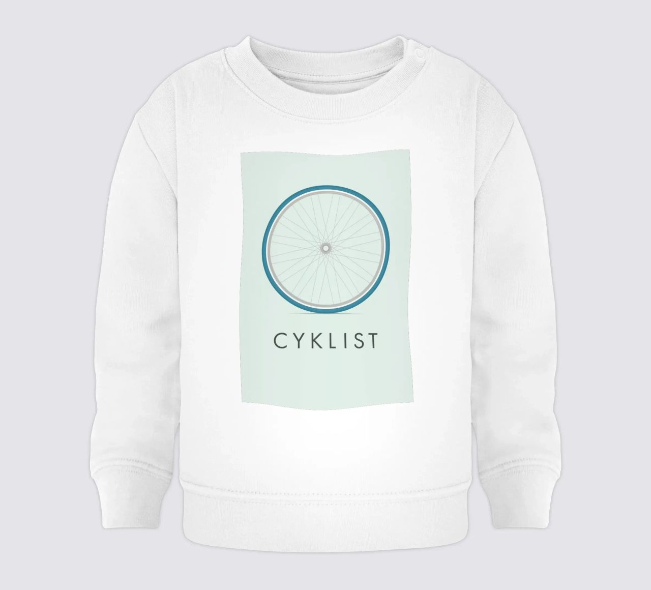 Cyklist felpa neonato da Emerybloom