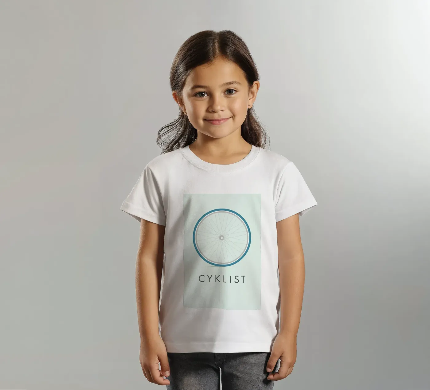 Cyklist t-shirt bambini da Emerybloom