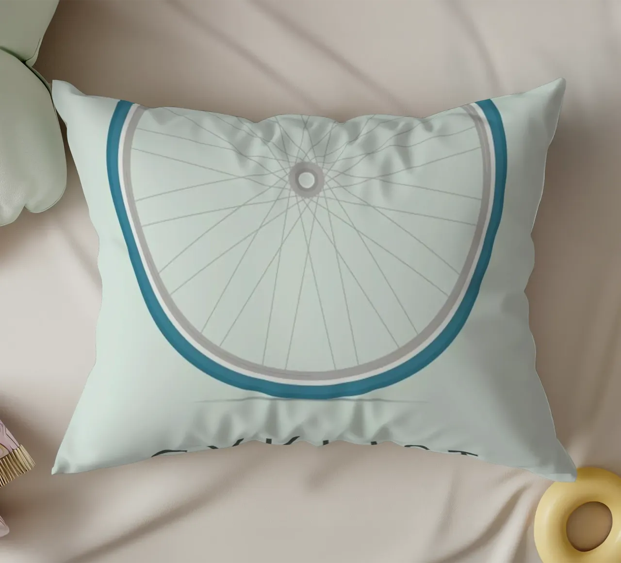 Cyklist cuscino da Emerybloom
