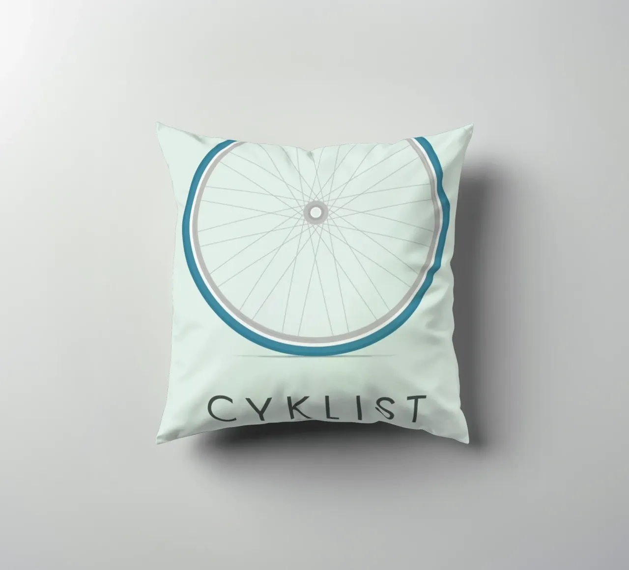Cyklist cuscino da Emerybloom