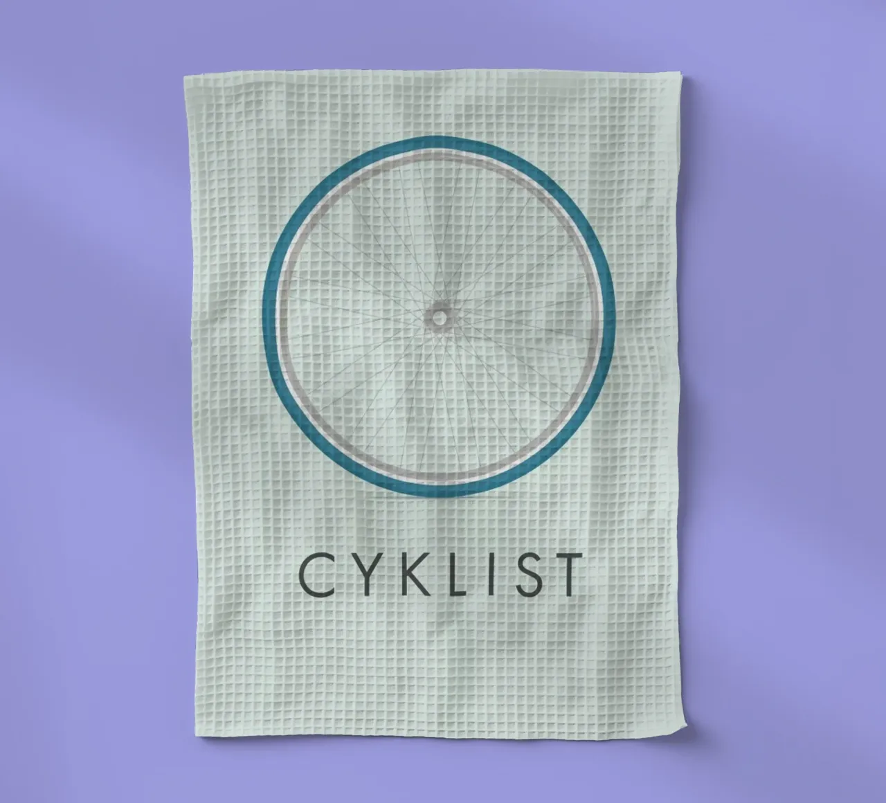 Cyklist canovaccio da cucina da Emerybloom