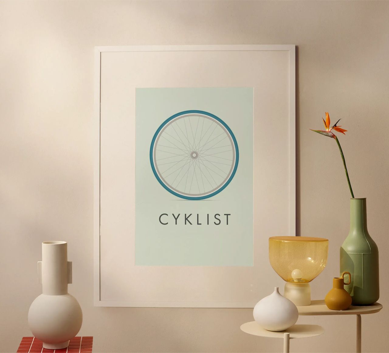 Cyklist poster by Emerybloom