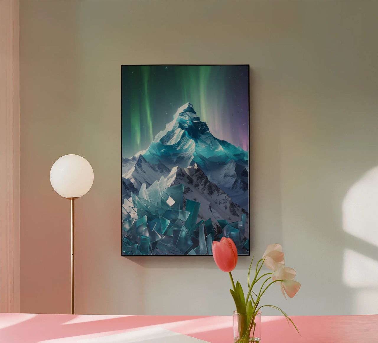 Shards of Light and Ice Acryl-Glas von AlbertKlee
