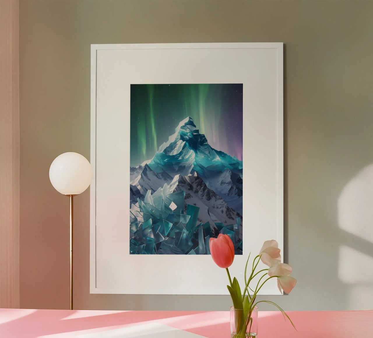 Shards of Light and Ice Poster von AlbertKlee