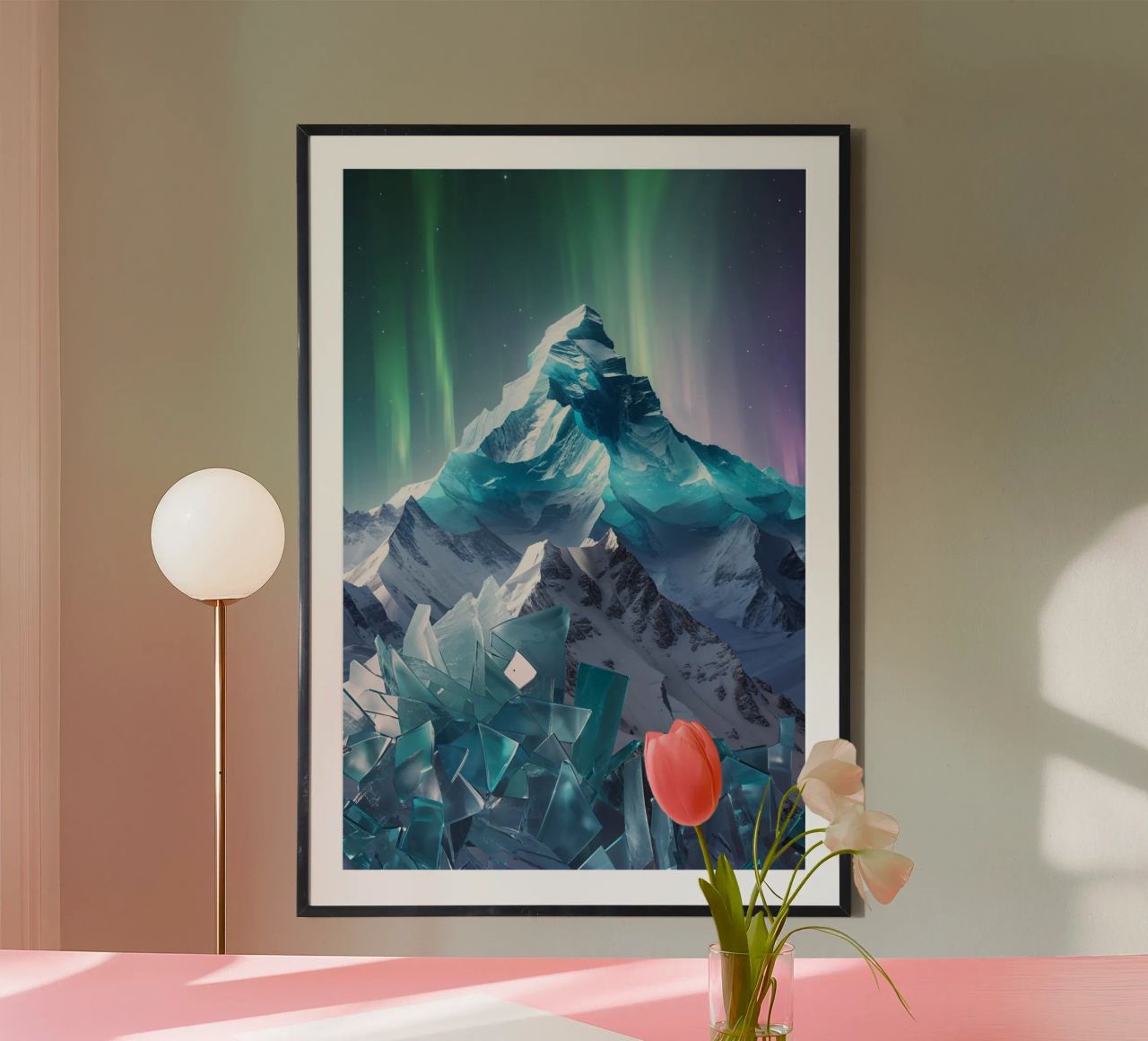 Shards of Light and Ice Poster von AlbertKlee