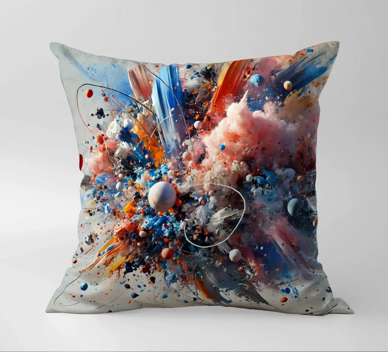 action splash abstract cuscino da abstrakt