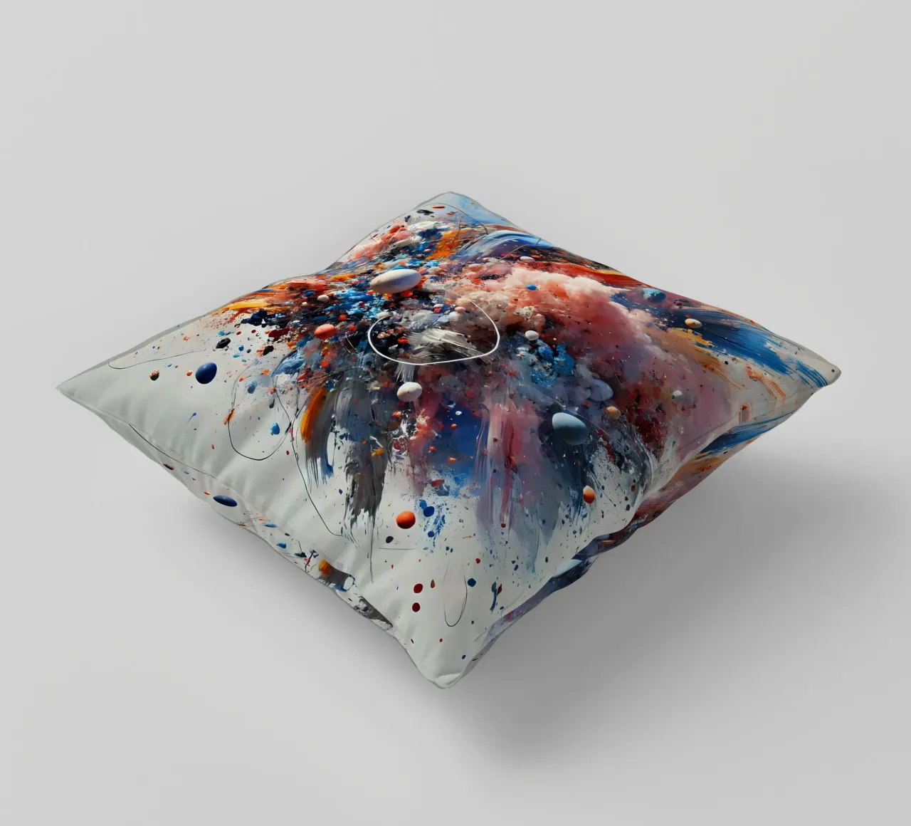 action splash abstract cuscino da abstrakt