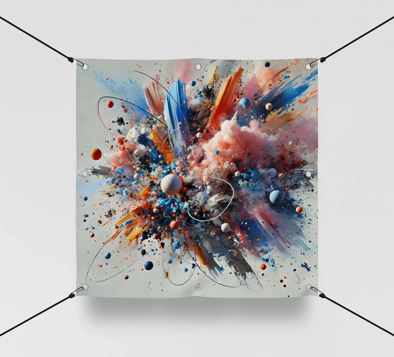 action splash abstract telo in pvc da abstrakt