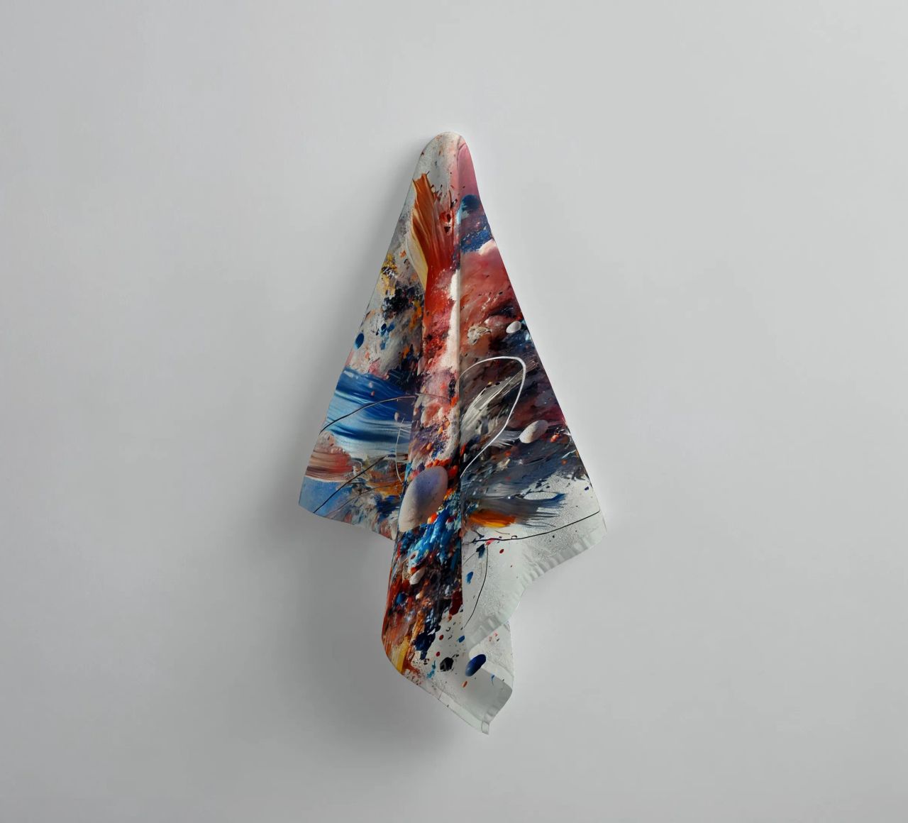 action splash abstract Handtuch von abstrakt