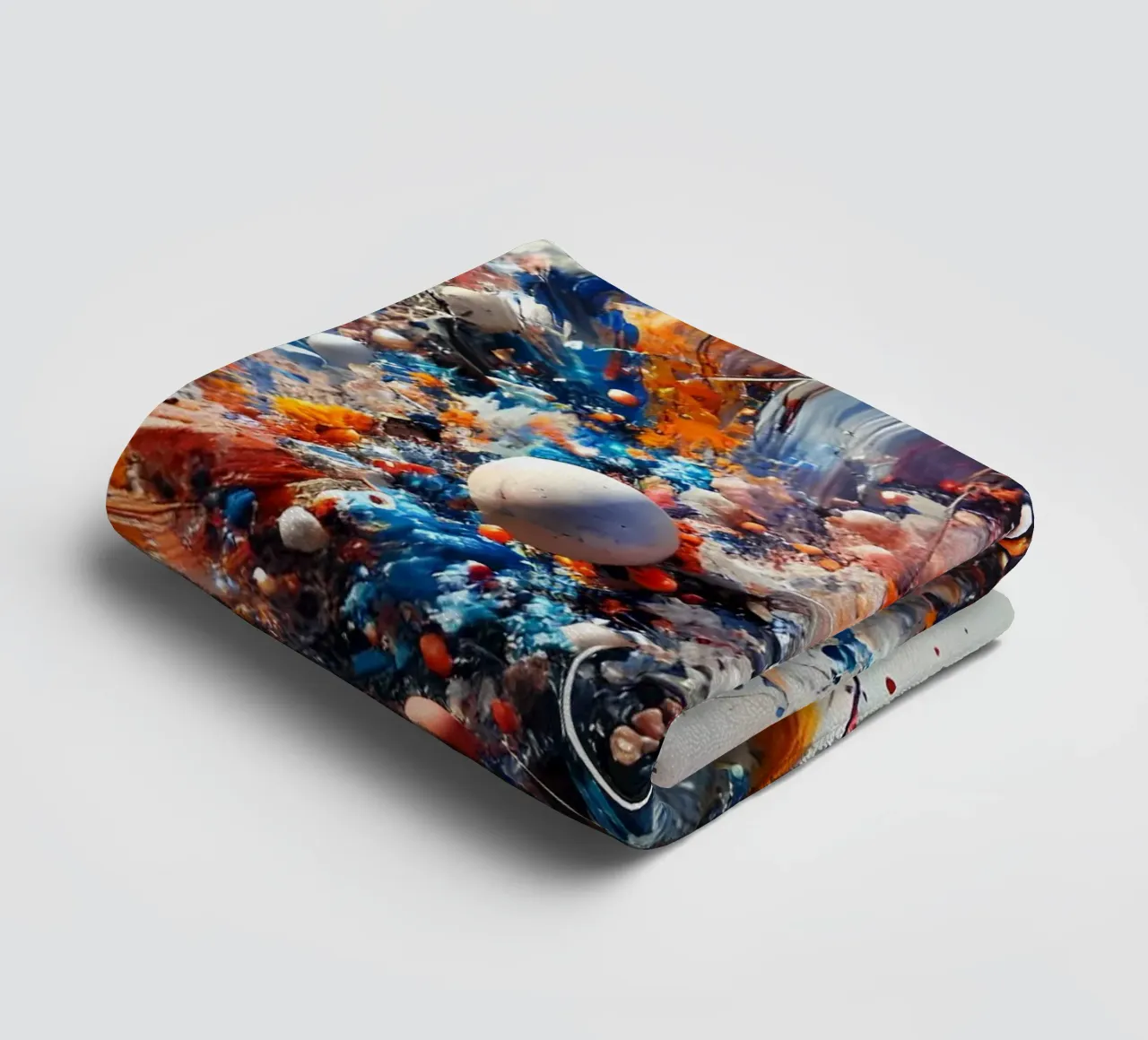 action splash abstract asciugamano da bagno da abstrakt