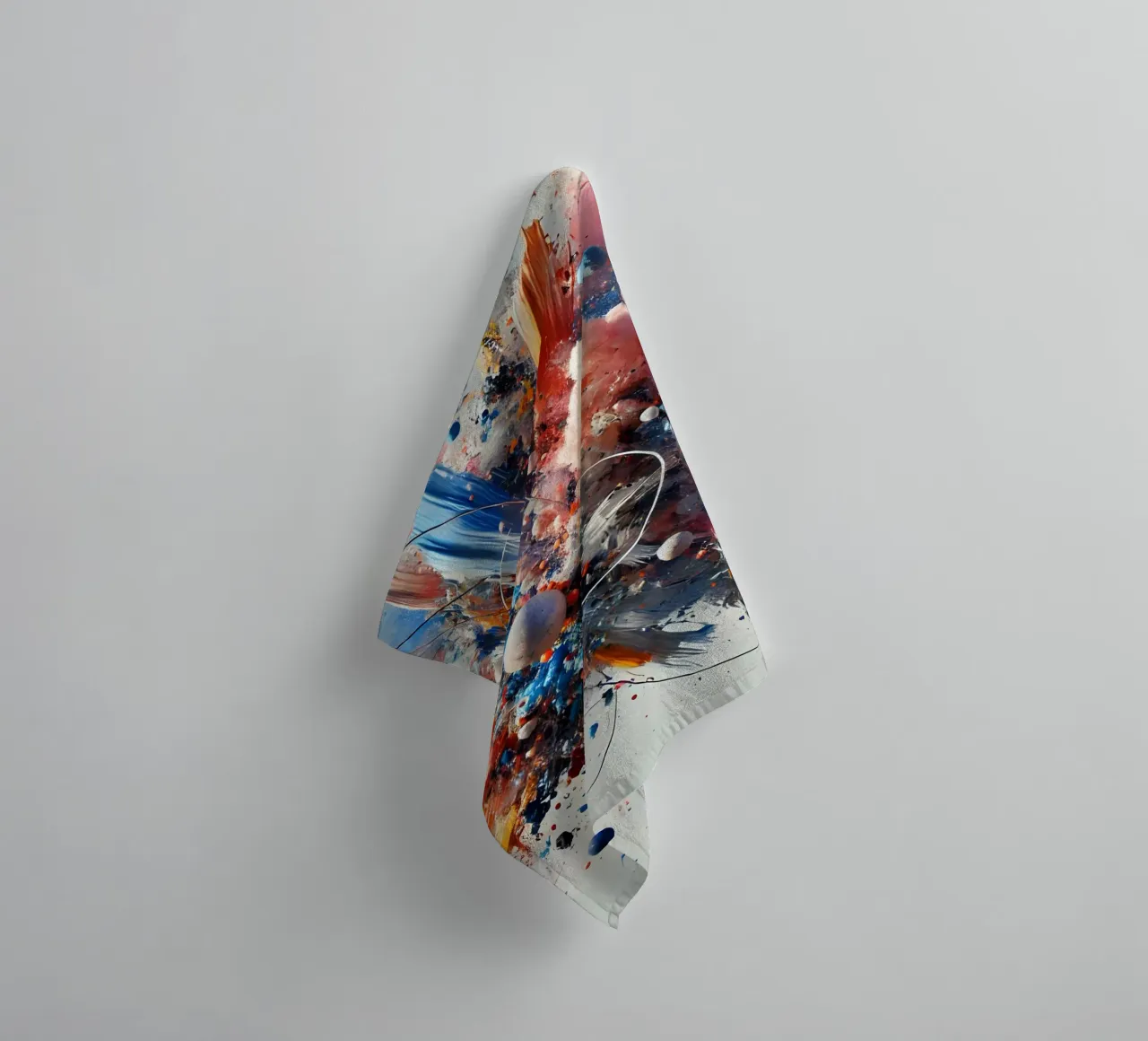 action splash abstract asciugamano da bagno da abstrakt