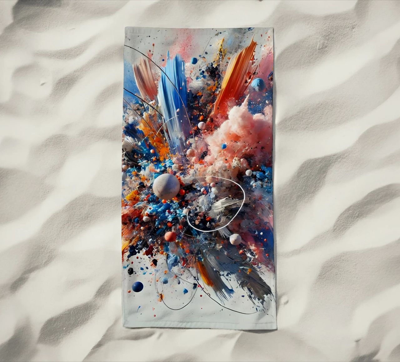action splash abstract telo mare da abstrakt