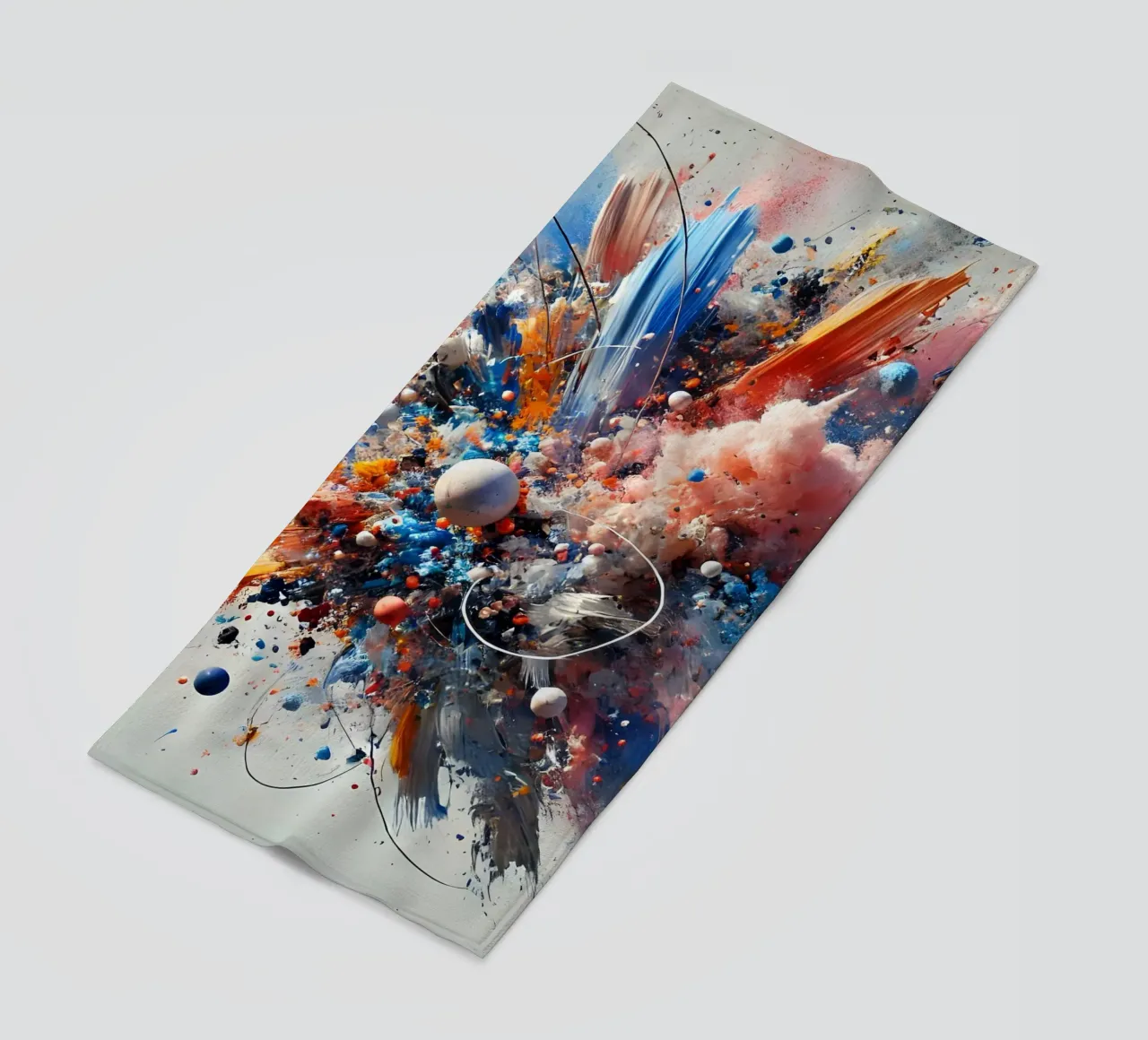 action splash abstract telo mare da abstrakt