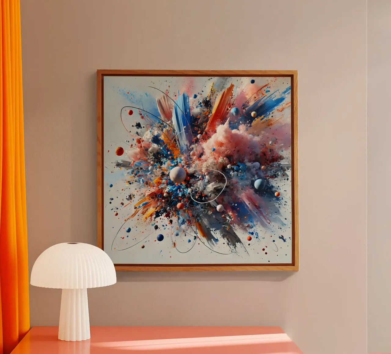 action splash abstract plexiglass da abstrakt