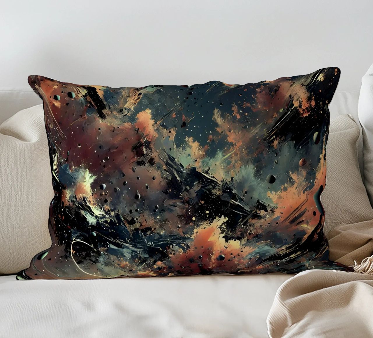 action splash abstract cuscino da abstrakt