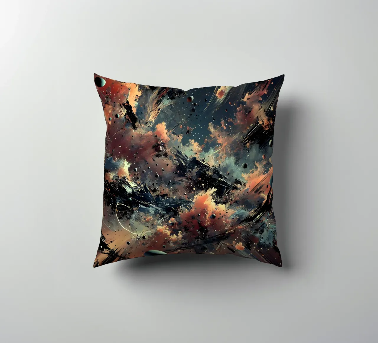 action splash abstract cuscino da abstrakt