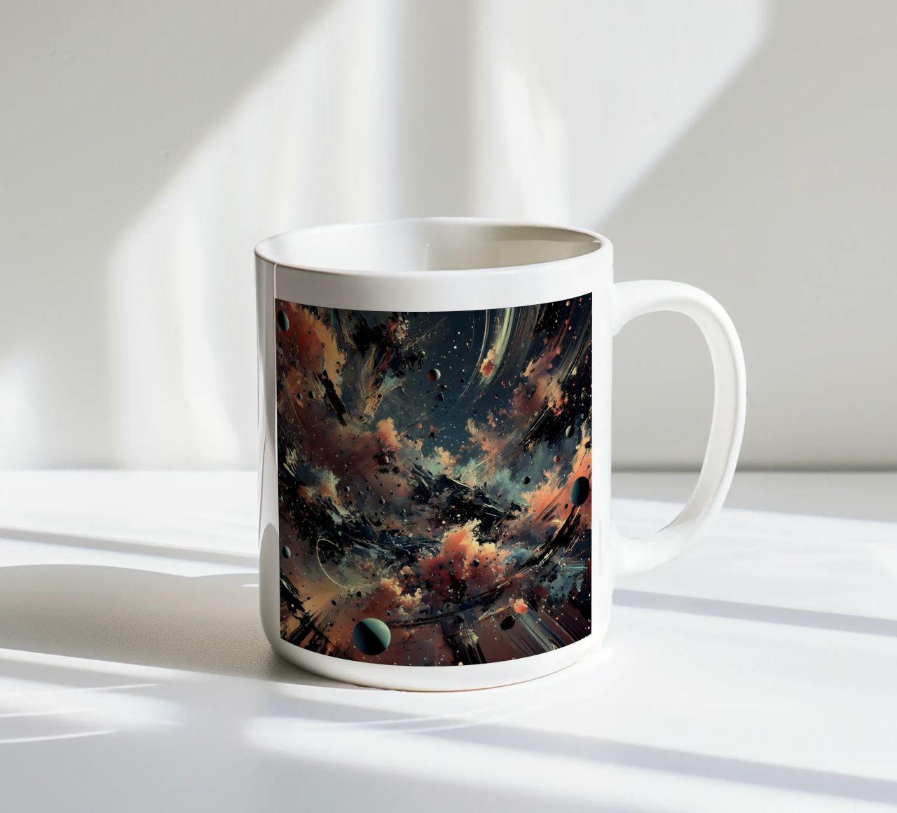 action splash abstract tazza in ceramica da abstrakt