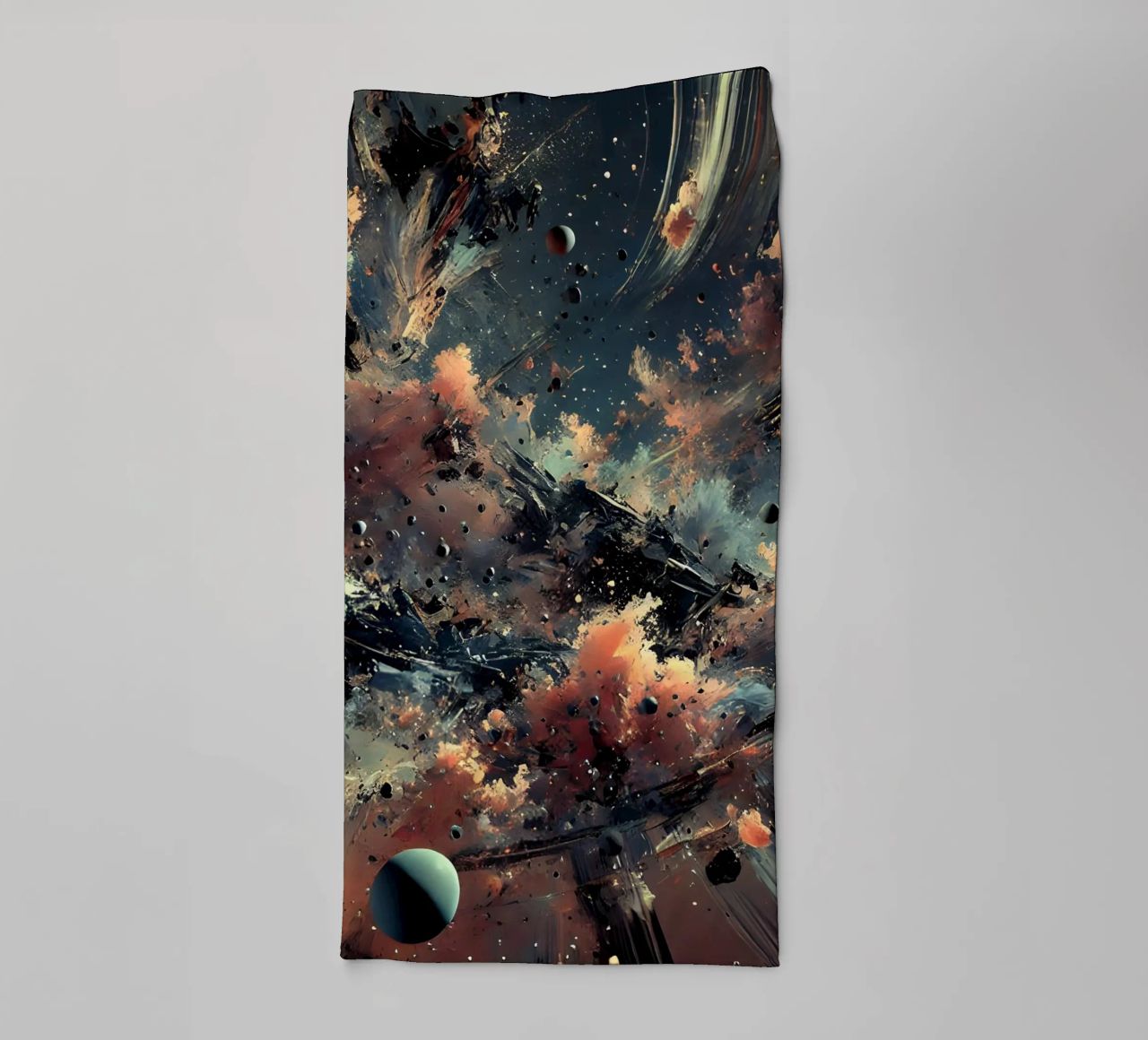 action splash abstract towel by abstrakt
