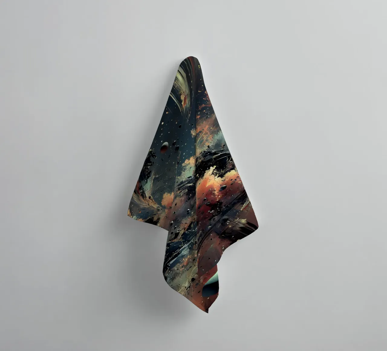 action splash abstract asciugamano da bagno da abstrakt