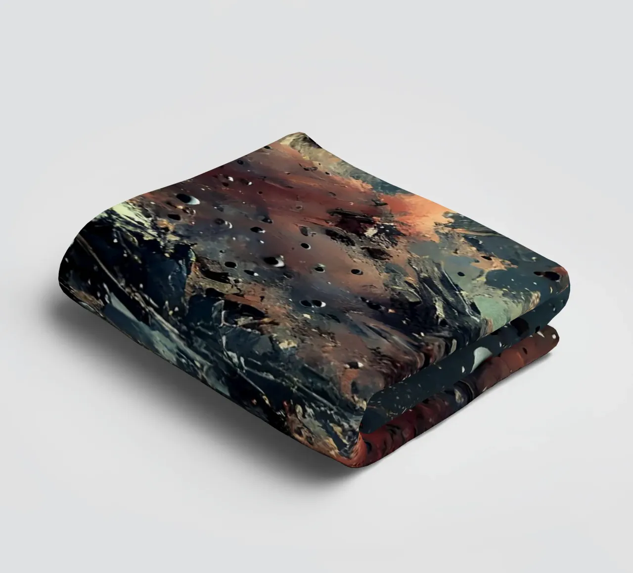action splash abstract badhanddoek van abstrakt