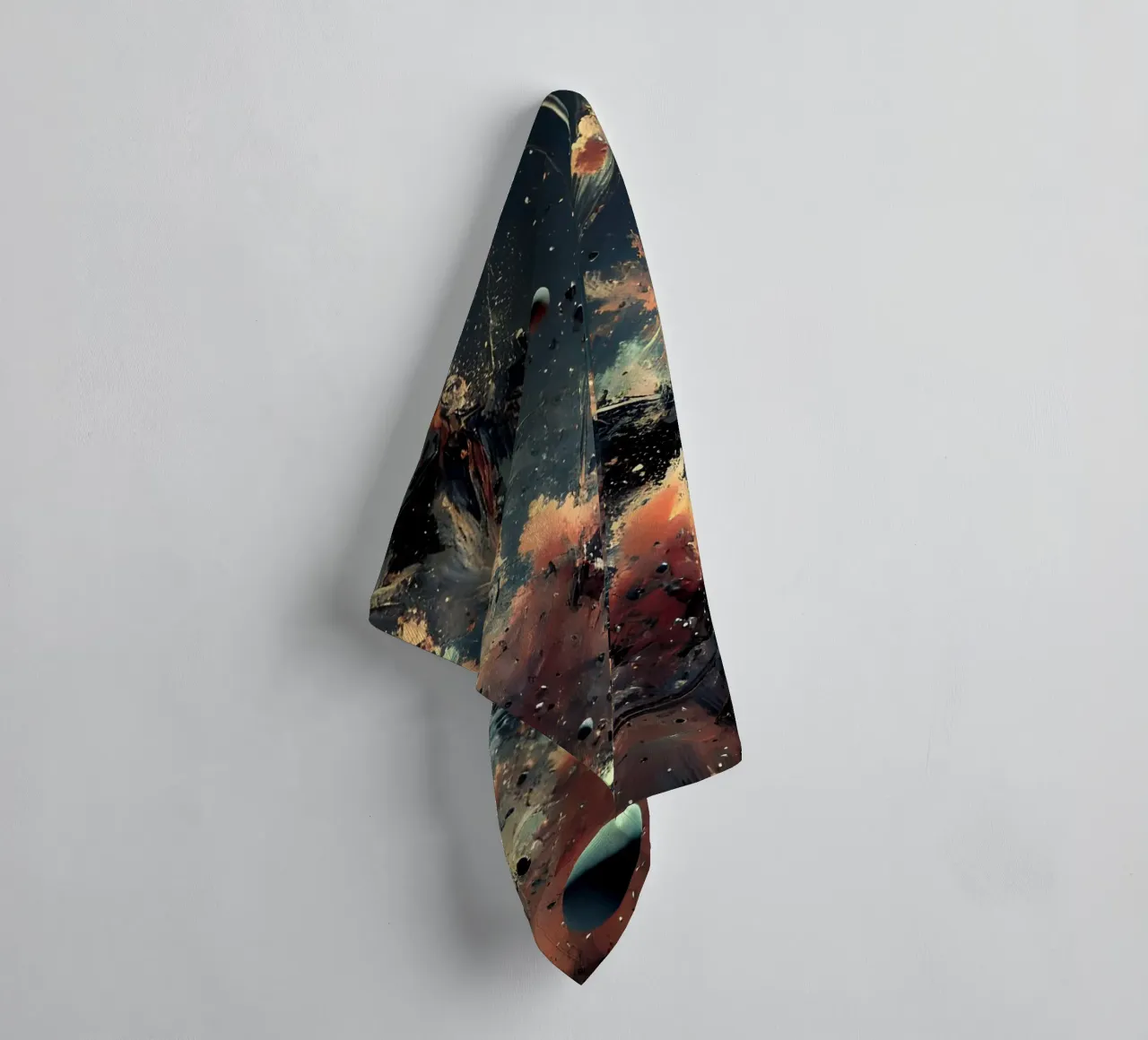 action splash abstract Handtuch von abstrakt