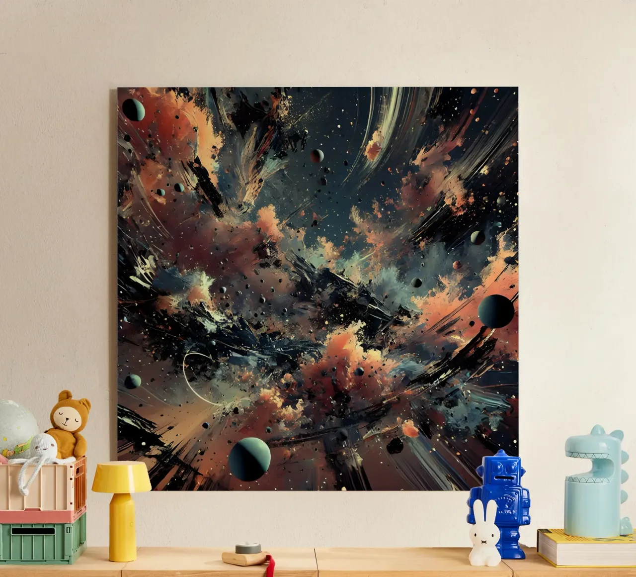 action splash abstract plexiglass da abstrakt