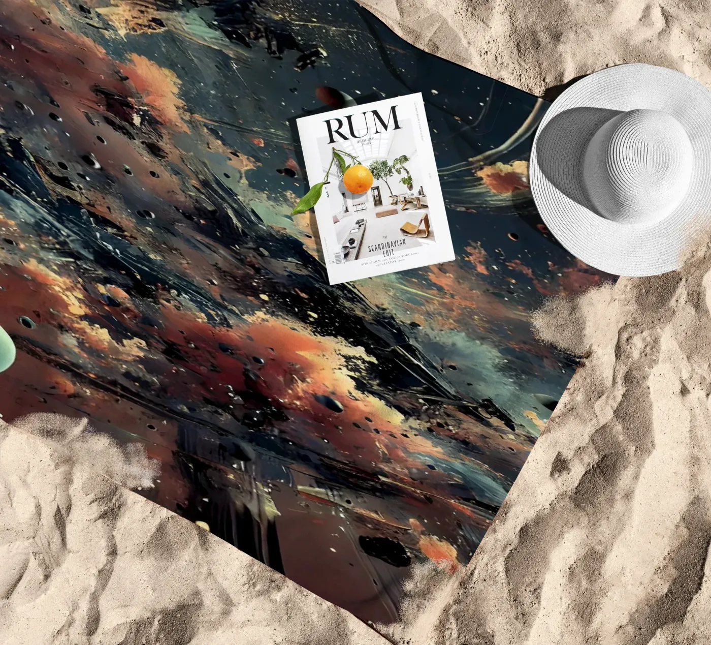 action splash abstract telo mare da abstrakt