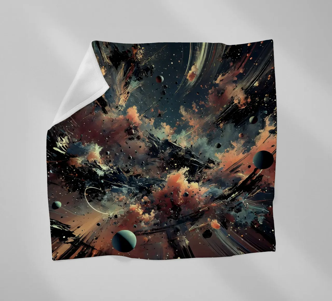 action splash abstract coperta in pile da abstrakt