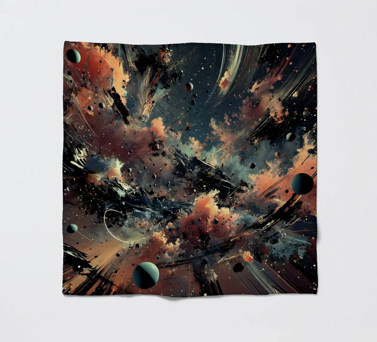 action splash abstract coperta in pile da abstrakt