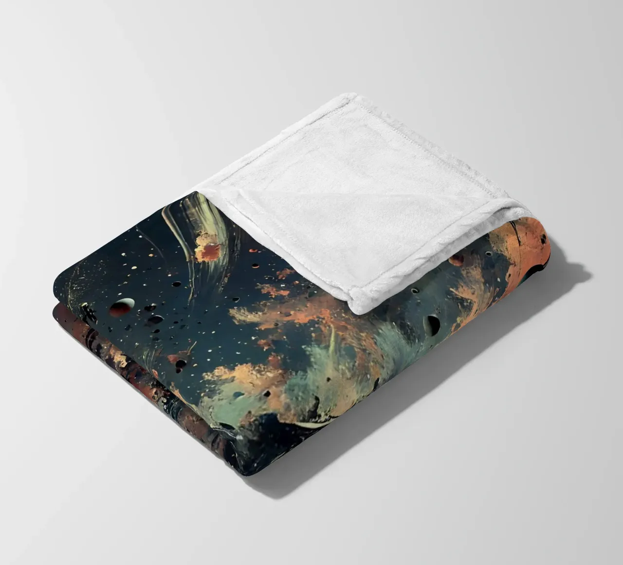 action splash abstract coperta in pile da abstrakt