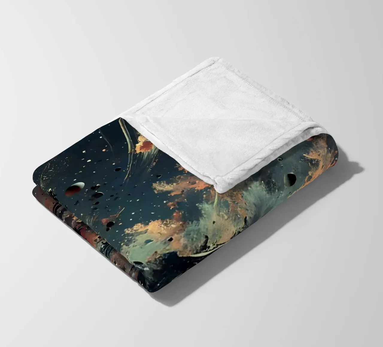 action splash abstract coperta in pile da abstrakt