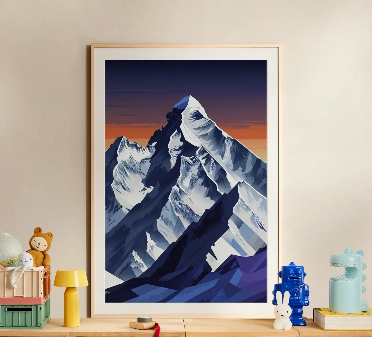 Aurora and Glass Peaks hahnemühle by AlbertKlee