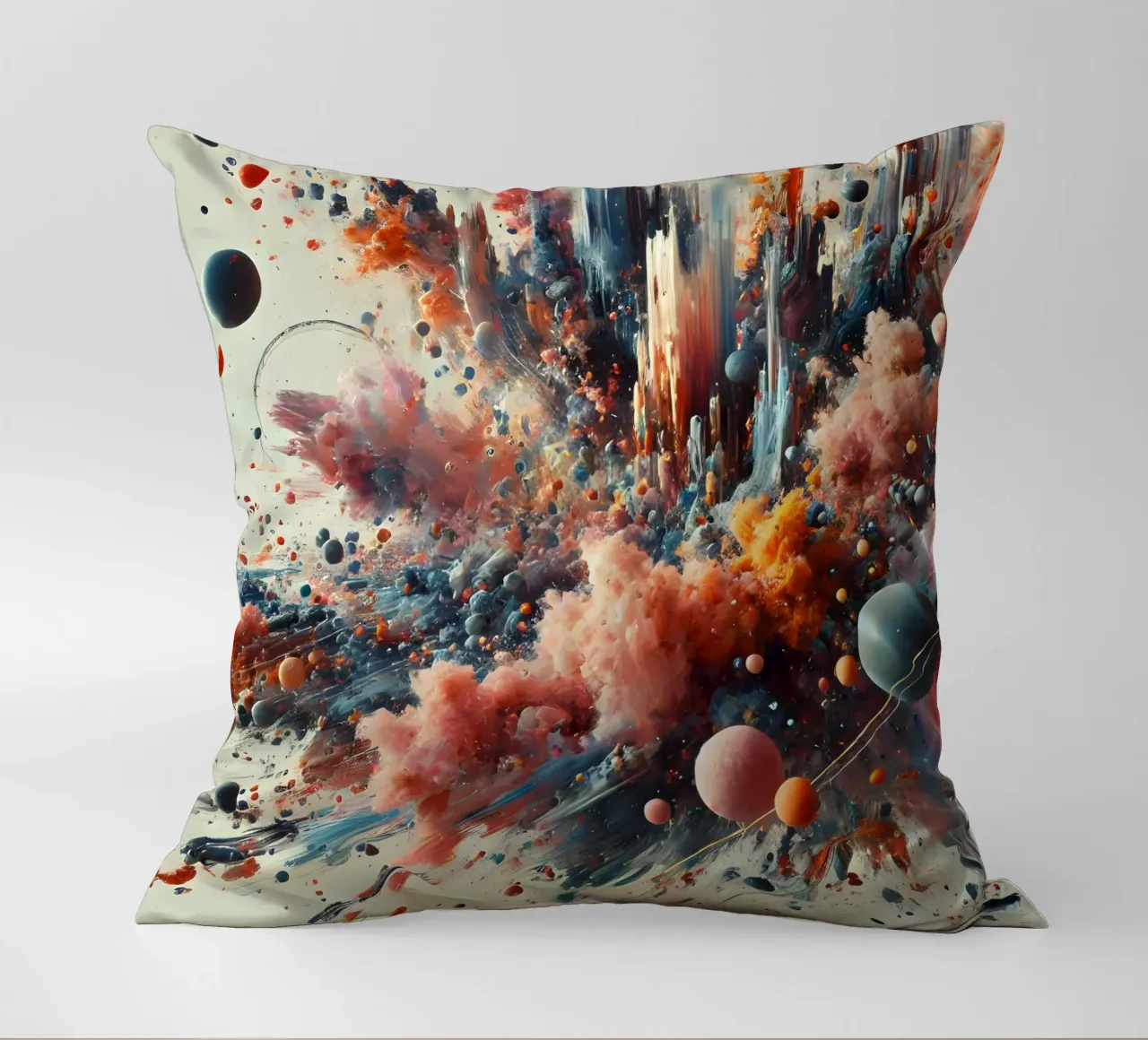 action splash abstract cuscino da abstrakt