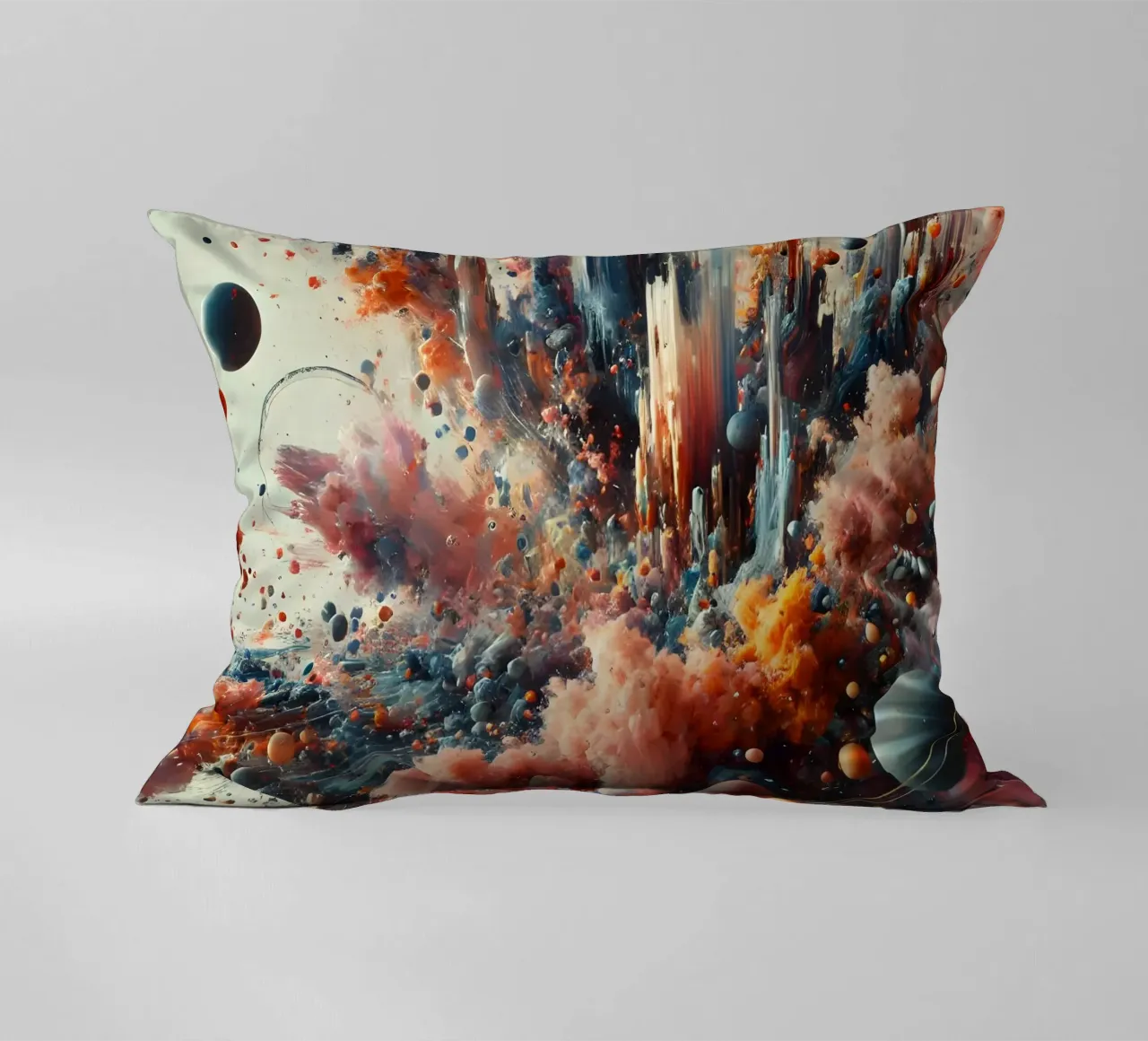 action splash abstract cuscino da abstrakt