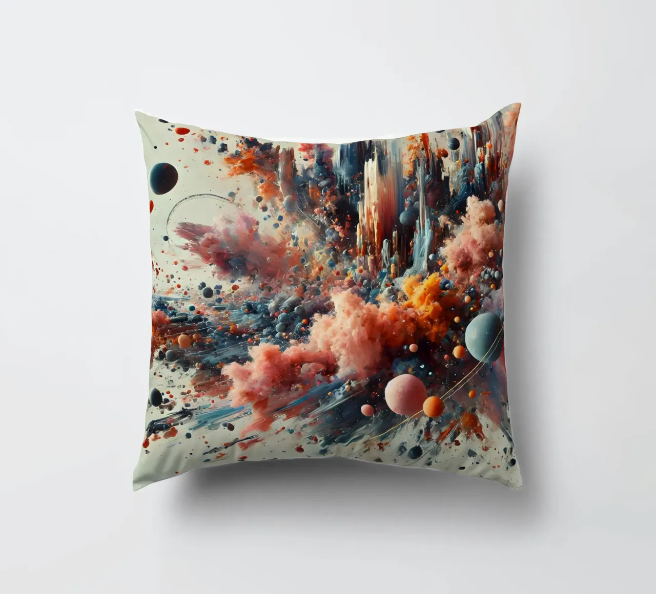 action splash abstract cuscino da abstrakt