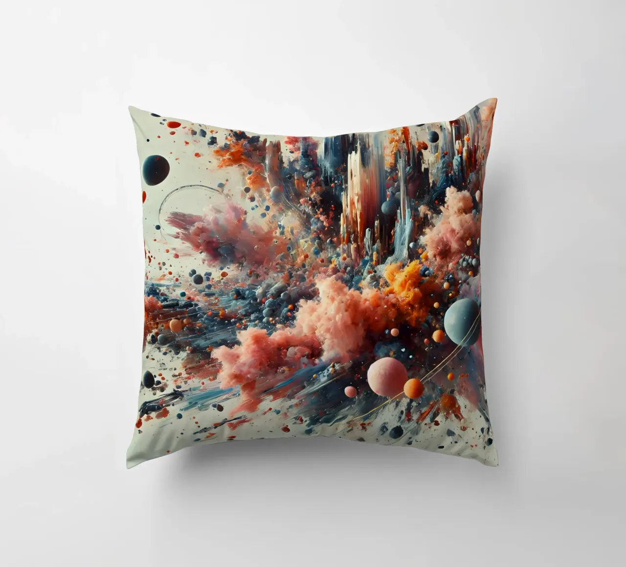 action splash abstract cuscino da abstrakt