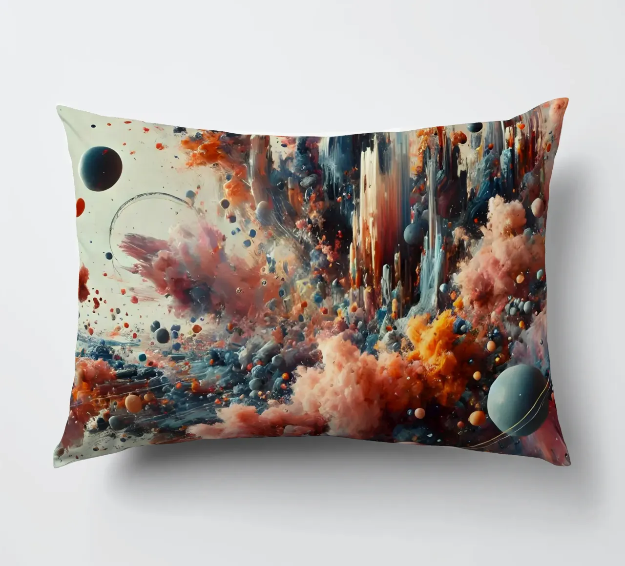 action splash abstract cuscino da abstrakt