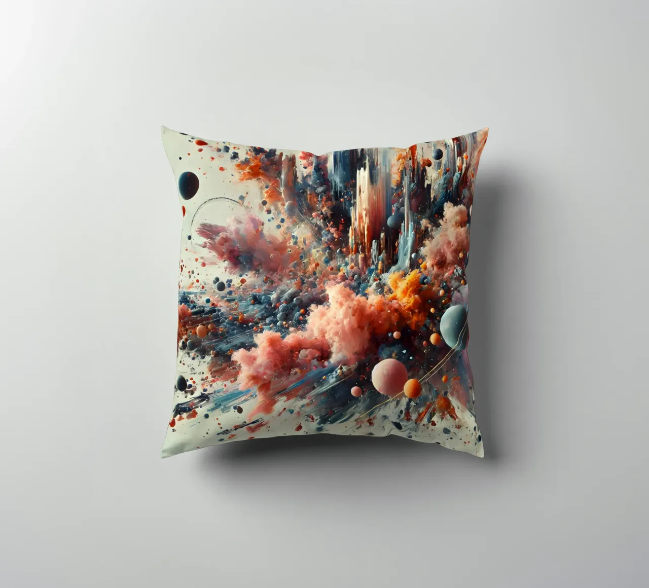 action splash abstract cuscino da abstrakt