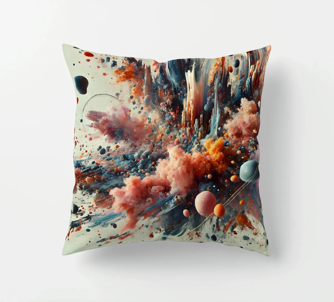 action splash abstract cuscino da abstrakt