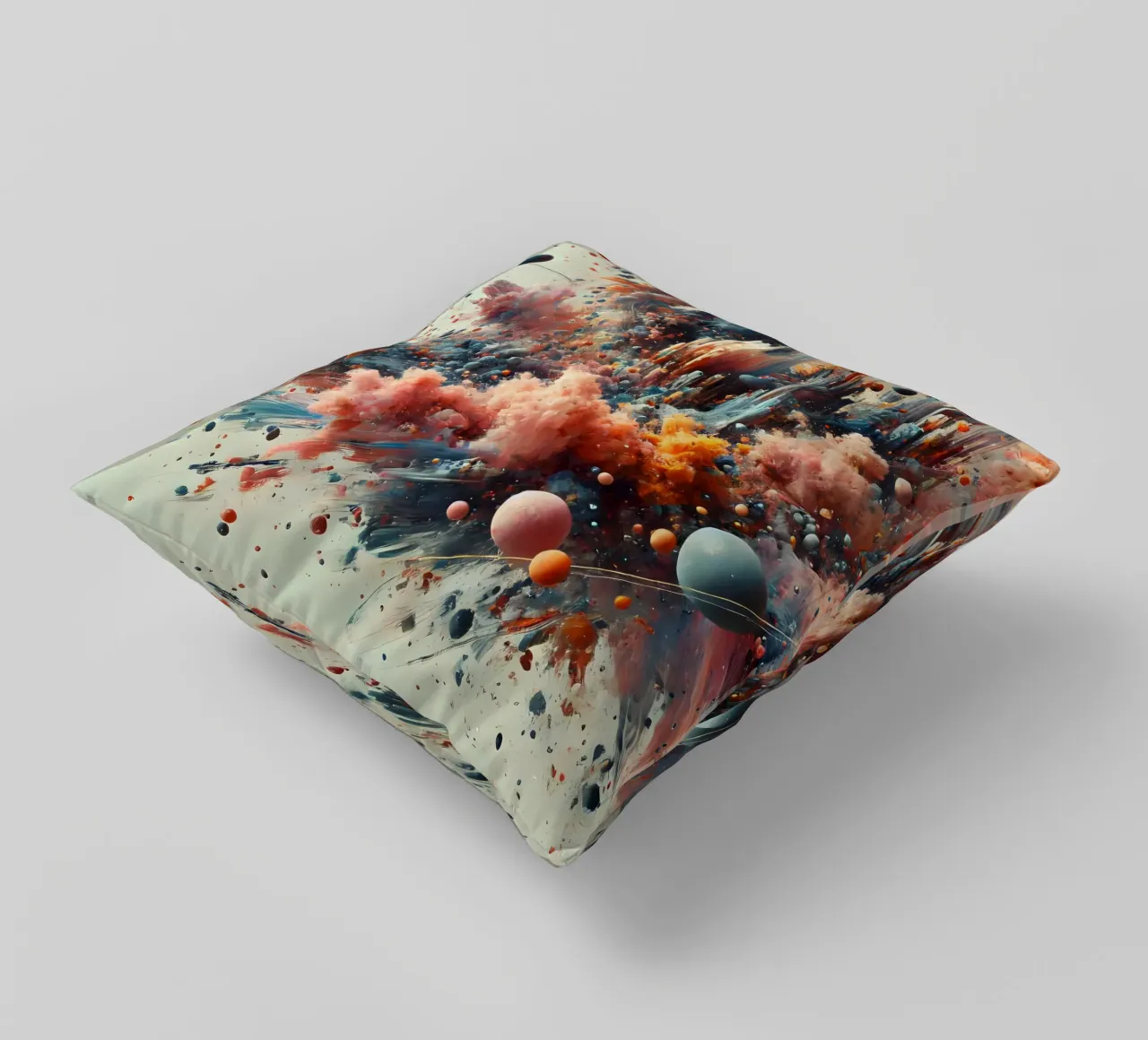 action splash abstract cuscino da abstrakt