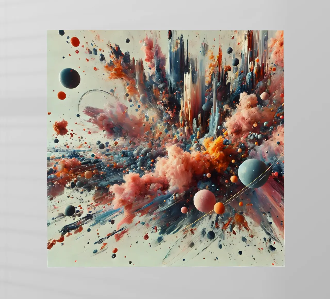 action splash abstract pellicola backlit da abstrakt