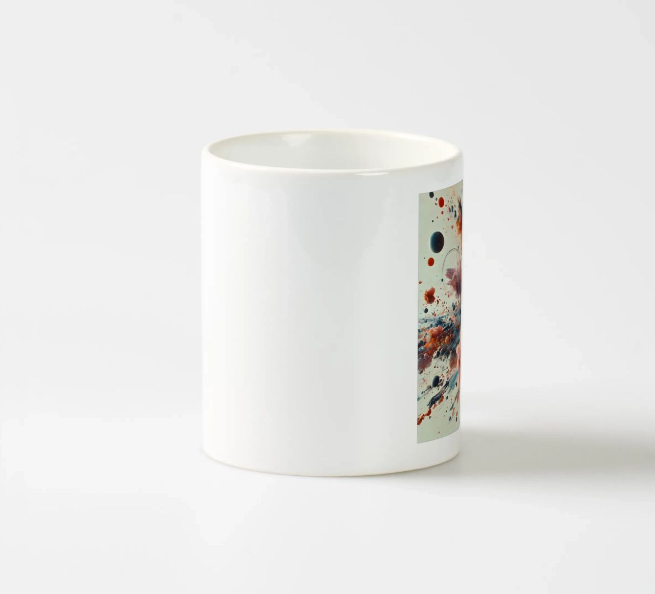 action splash abstract tazza in ceramica da abstrakt