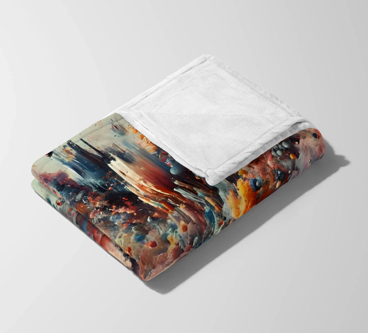 action splash abstract coperta in pile da abstrakt