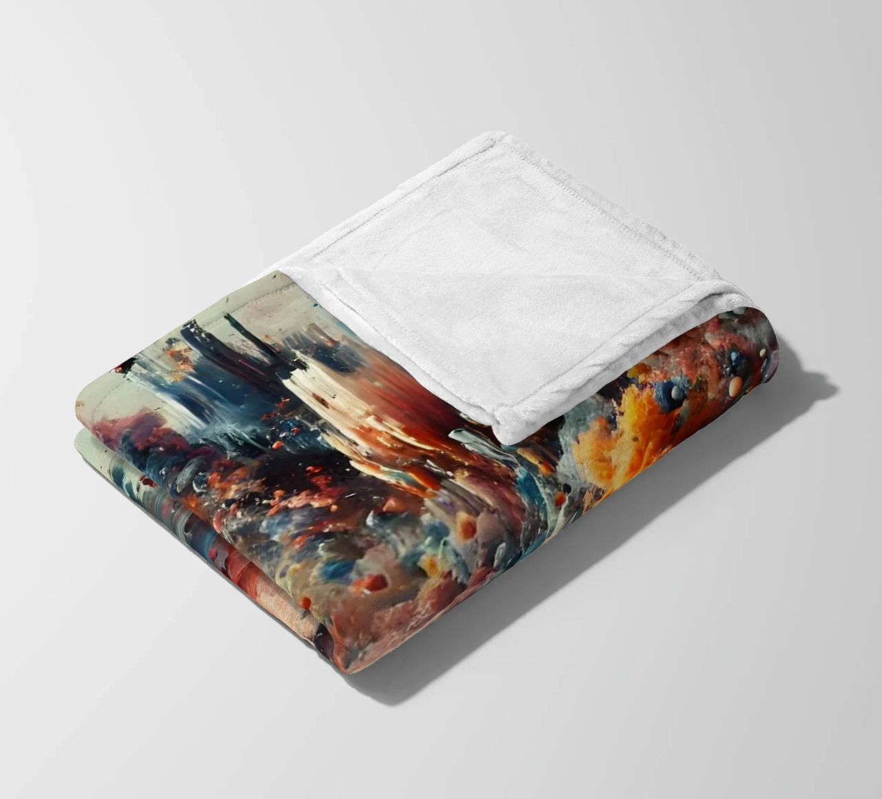 action splash abstract coperta in pile da abstrakt