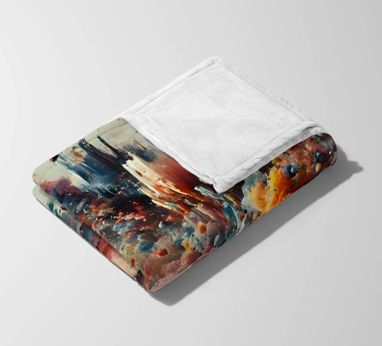 action splash abstract coperta in pile da abstrakt