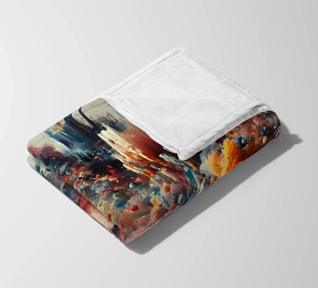 action splash abstract coperta in pile da abstrakt