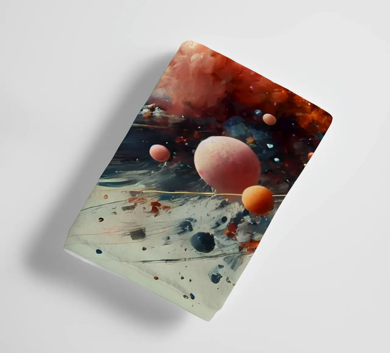 action splash abstract towel by abstrakt