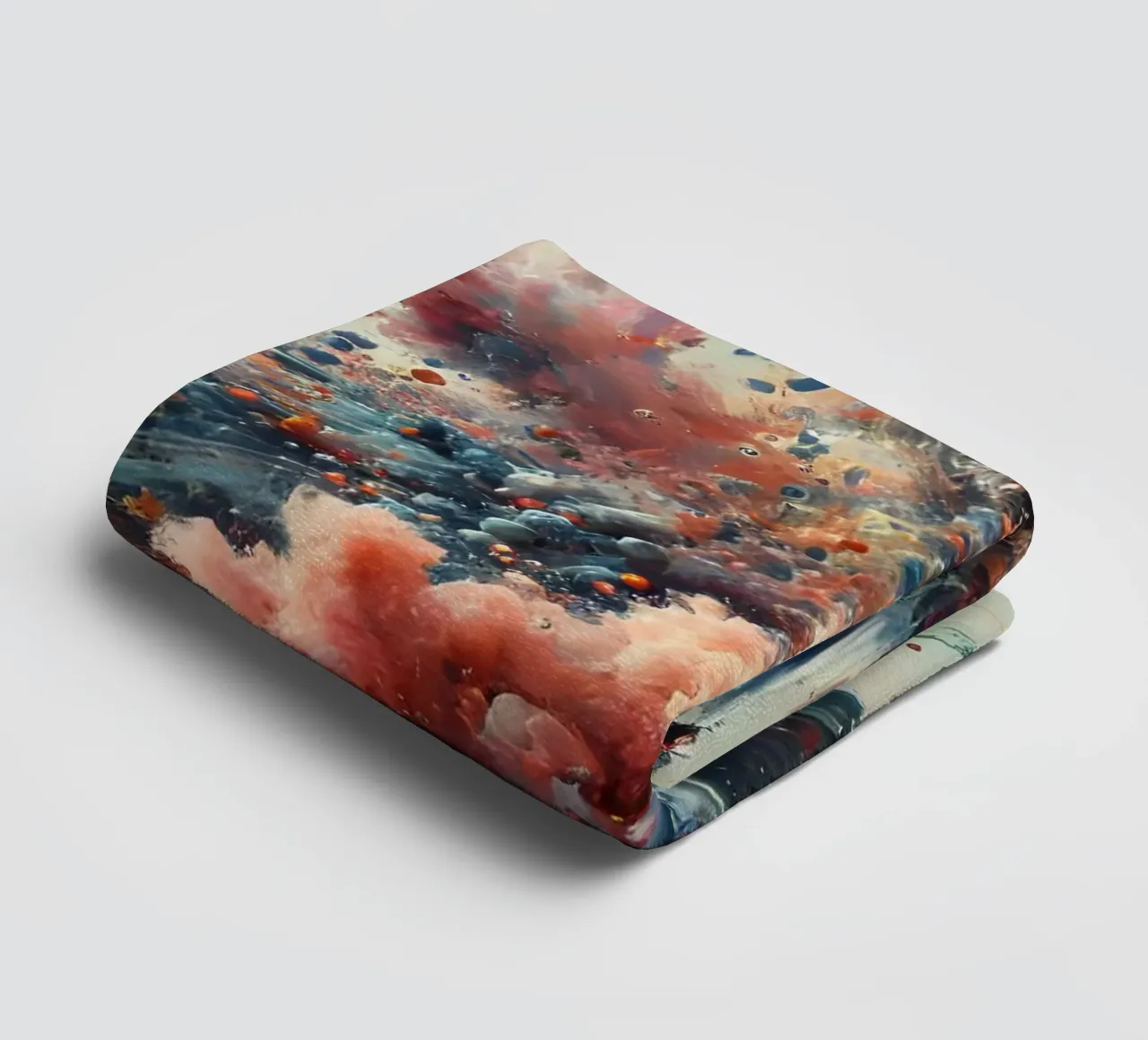 action splash abstract towel by abstrakt
