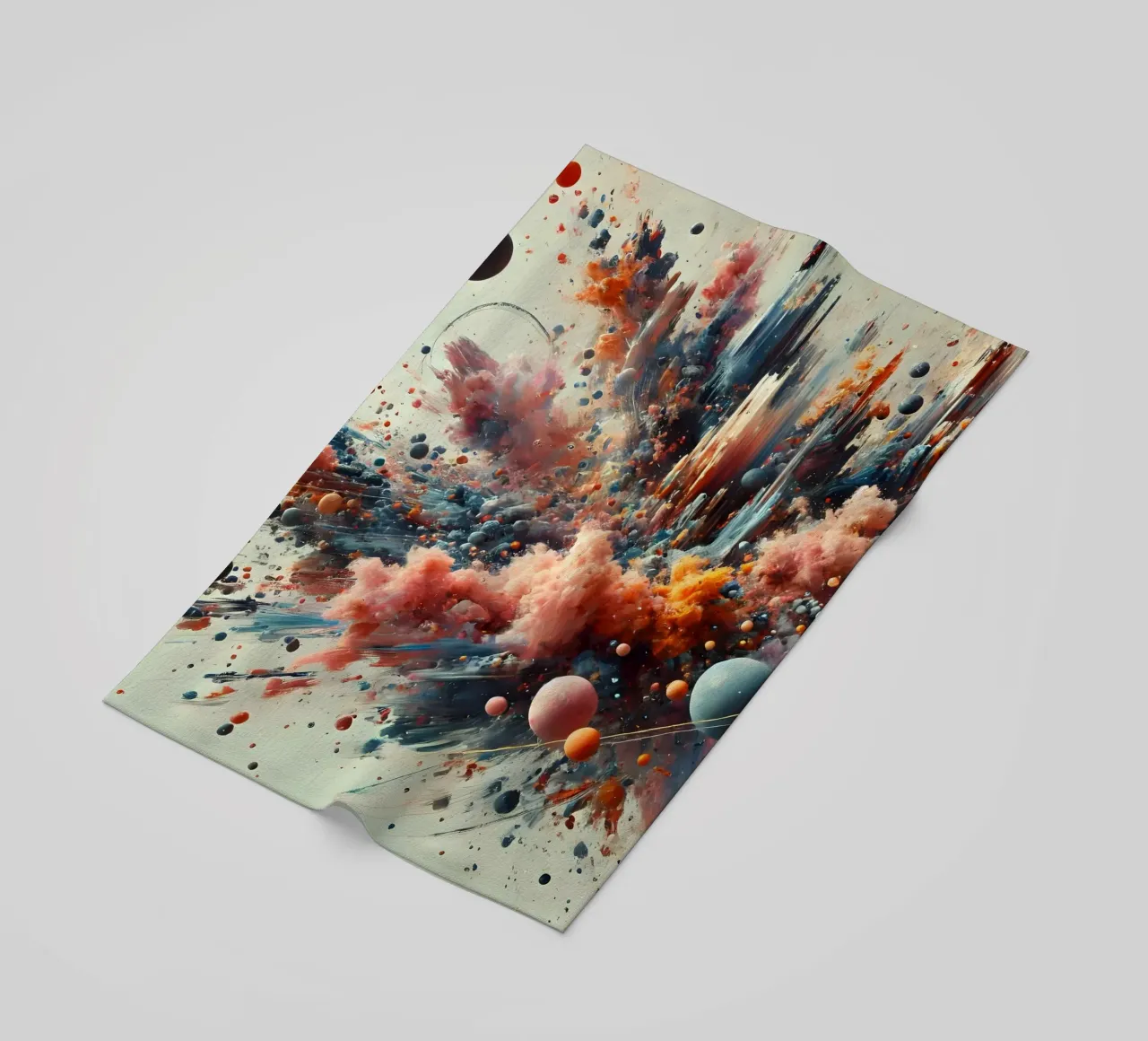 action splash abstract telo mare da abstrakt